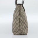 GUCCI GG Supreme Tote Bag PVC Beige 211137 Auth ep14707-4