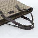 GUCCI GG Supreme Tote Bag PVC Beige 211137 Auth ep14707-7
