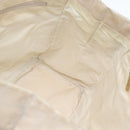 CHANEL New Travel line Tote Bag Canvas Beige Gold CC Auth ep14709-20