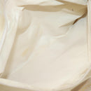 CHANEL New Travel line Tote Bag Canvas Beige Gold CC Auth ep14709-25