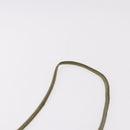 LOEWE Anagram Shoulder Bag Leather Green Gold Auth ep14712A-14