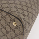 GUCCI GG Supreme Shoulder Bag PVC Beige Gold 414930 Auth ep14713-16