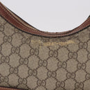 GUCCI GG Supreme Shoulder Bag PVC Beige Gold 414930 Auth ep14713-3