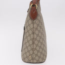 GUCCI GG Supreme Shoulder Bag PVC Beige Gold 414930 Auth ep14713-6