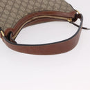 GUCCI GG Supreme Shoulder Bag PVC Beige Gold 414930 Auth ep14713-9