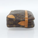 LOUIS VUITTON Monogram Compiegne 28 Clutch Bag M51845 LV Auth ep14714-5