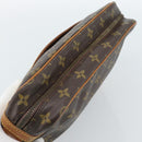 LOUIS VUITTON Monogram Compiegne 28 Clutch Bag M51845 LV Auth ep14714-6
