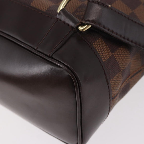 LOUIS VUITTON Damier Ebene Soho Rugzak N51132 LV Auth ep14717