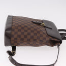 LOUIS VUITTON Damier Ebene Soho Rugzak N51132 LV Auth ep14717-3