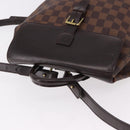 LOUIS VUITTON Damier Ebene Soho Rugzak N51132 LV Auth ep14717-6