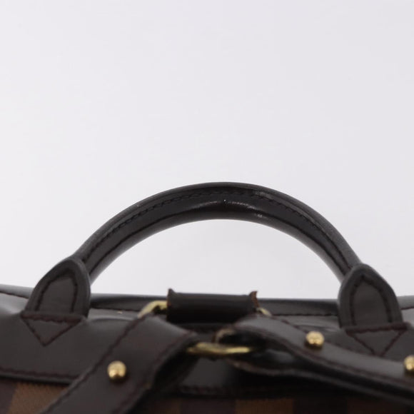 LOUIS VUITTON Damier Ebene Soho Rugzak N51132 LV Auth ep14717