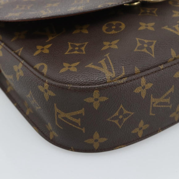 LOUIS VUITTON Monogram Saint Cloud GM Shoulder Bag M51242 LV Auth ep14718