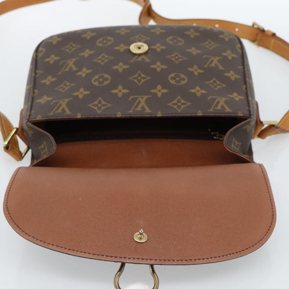 LOUIS VUITTON Monogram Saint Cloud GM Shoulder Bag M51242 LV Auth ep14718