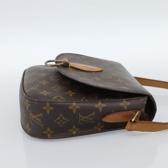 LOUIS VUITTON Monogram Saint Cloud GM Shoulder Bag M51242 LV Auth ep14718