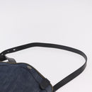 PRADA Hand Bag Denim 2way Navy Silver Auth ep14719A-10