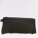 PRADA Hand Bag Denim 2way Navy Silver Auth ep14719A-20