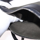 PRADA Hand Bag Denim 2way Navy Silver Auth ep14719A-23