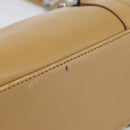 GUCCI Jackie Shoulder Bag Leather Beige Silver 002 1067 Auth ep14720A-6