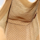 GUCCI Jackie Shoulder Bag Leather Beige Silver 002 1067 Auth ep14720A-21