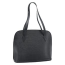 LOUIS VUITTON Epi Lussac Shoulder Bag Black M52282 LV Auth ep14722-1