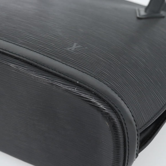 LOUIS VUITTON Epi Lussac Shoulder Bag Black M52282 LV Auth ep14722