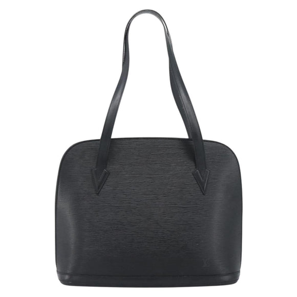 LOUIS VUITTON Epi Lussac Shoulder Bag Black M52282 LV Auth ep14722