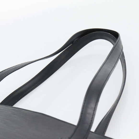 LOUIS VUITTON Epi Lussac Shoulder Bag Black M52282 LV Auth ep14722
