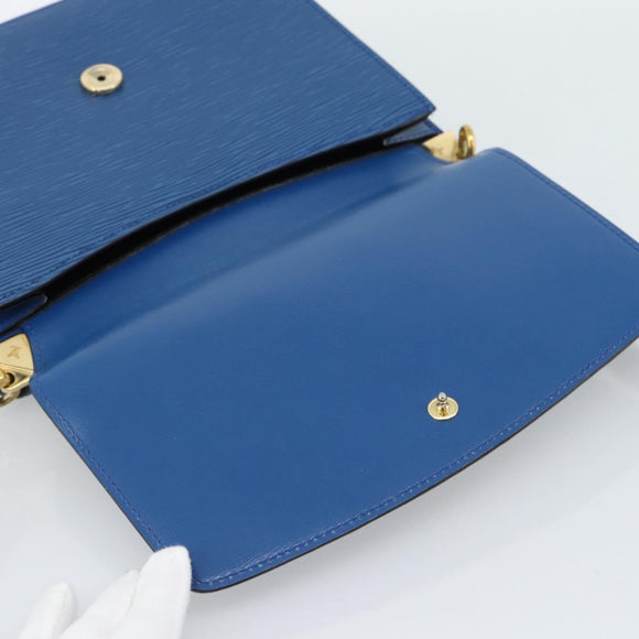 LOUIS VUITTON Epi Grenel Shoulder Bag Blue M52362 LV Auth ep14723