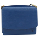 LOUIS VUITTON Epi Grenel Shoulder Bag Blue M52362 LV Auth ep14723-3