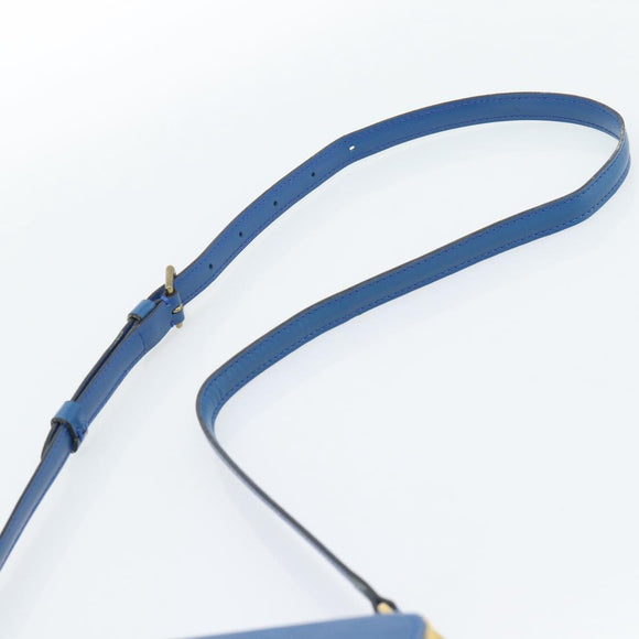LOUIS VUITTON Epi Grenel Shoulder Bag Blue M52362 LV Auth ep14723