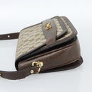 GUCCI GG Supreme Shoulder Bag PVC Beige Gold Auth ep14725-3