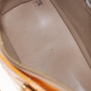 LOUIS VUITTON Monogram Vernis Houston Hand Bag Beige M91004 LV Auth ep14730-10