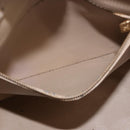 LOUIS VUITTON Monogram Vernis Houston Hand Bag Beige M91004 LV Auth ep14730-26