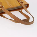 LOUIS VUITTON Monogram Vernis Houston Hand Bag Beige M91004 LV Auth ep14730-7