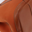 HERMES Garden Party MM Tote Bag Canvas Orange Silver Auth ep14731SAV-11