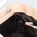 CELINE Boogie bag Hand Bag Leather Ivory Silver Auth ep14737-19