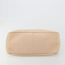 CELINE Boogie bag Hand Bag Leather Ivory Silver Auth ep14737-9