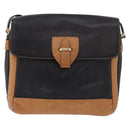 GUCCI Shoulder Bag Leather Black Gold Auth ep14739-13