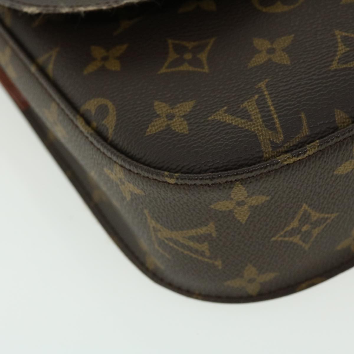 LOUIS VUITTON Monogram Saint Cloud GM Shoulder Bag M51242 LV Auth ep1474