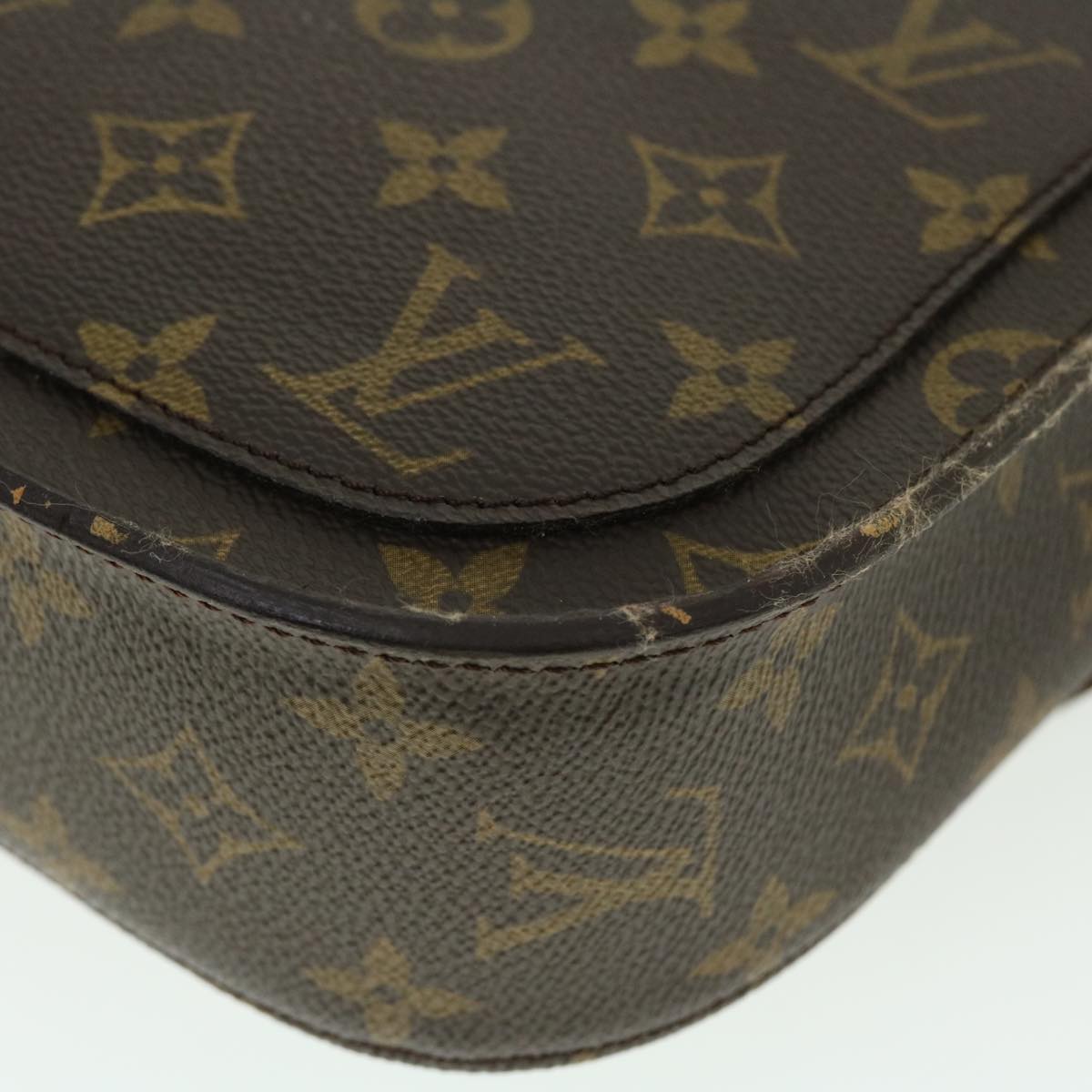 LOUIS VUITTON Monogram Saint Cloud GM Shoulder Bag M51242 LV Auth ep1474