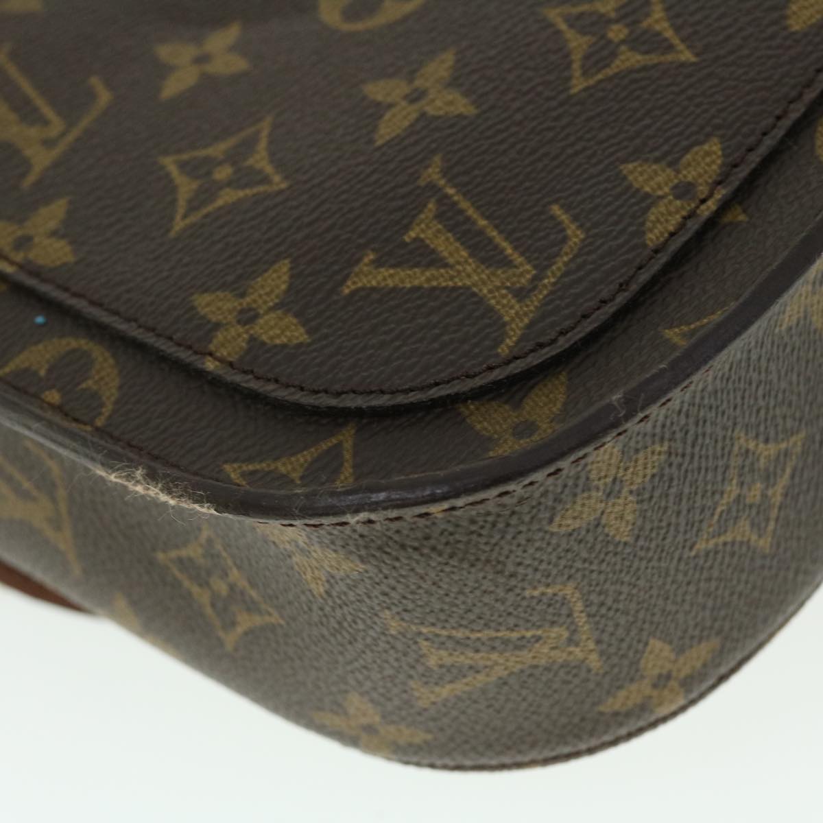 LOUIS VUITTON Monogram Saint Cloud GM Shoulder Bag M51242 LV Auth ep1474