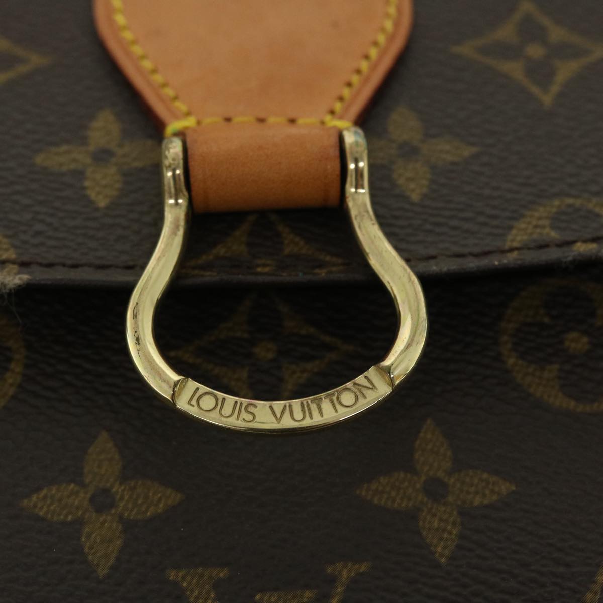 LOUIS VUITTON Monogram Saint Cloud GM Shoulder Bag M51242 LV Auth ep1474