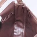Burberrys Nova Check Shoulder Bag Canvas Gold Beige Auth ep14743-18