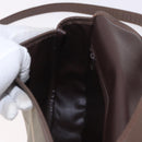Burberrys Nova Check Shoulder Bag Canvas Gold Beige Auth ep14743-19