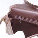 Burberrys Nova Check Shoulder Bag Canvas Gold Beige Auth ep14743-20