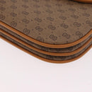 GUCCI Micro GG Supreme Umhängetasche PVC Beige Gold 004 256 0024 Auth ep14744-15