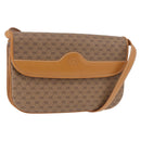 GUCCI Micro GG Supreme Umhängetasche PVC Beige Gold 004 256 0024 Auth ep14744-1