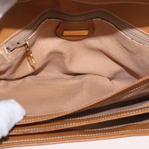 GUCCI Micro GG Supreme Umhängetasche PVC Beige Gold 004 256 0024 Auth ep14744