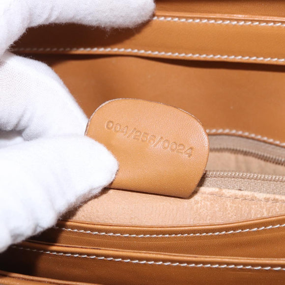 GUCCI Micro GG Supreme Umhängetasche PVC Beige Gold 004 256 0024 Auth ep14744