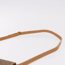 GUCCI Micro GG Supreme Umhängetasche PVC Beige Gold 004 256 0024 Auth ep14744-8